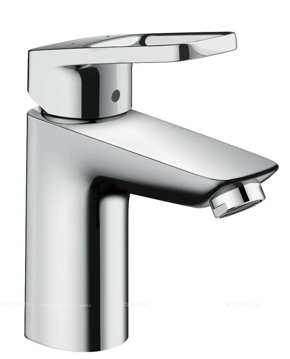 Hansgrohe Logis loop для раковины со средним изливом и сливным гарнитуром, хром 71151000