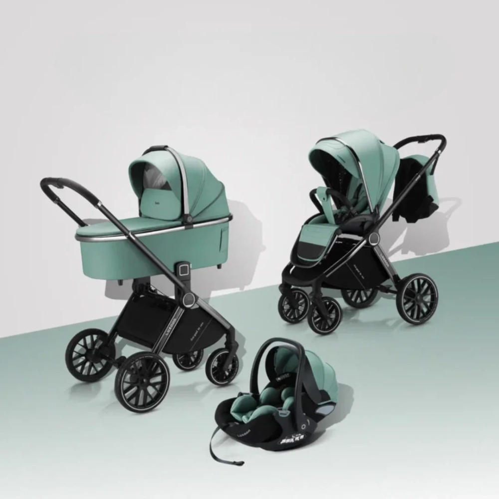 коляска всесезонная Luxmom 3 в 1