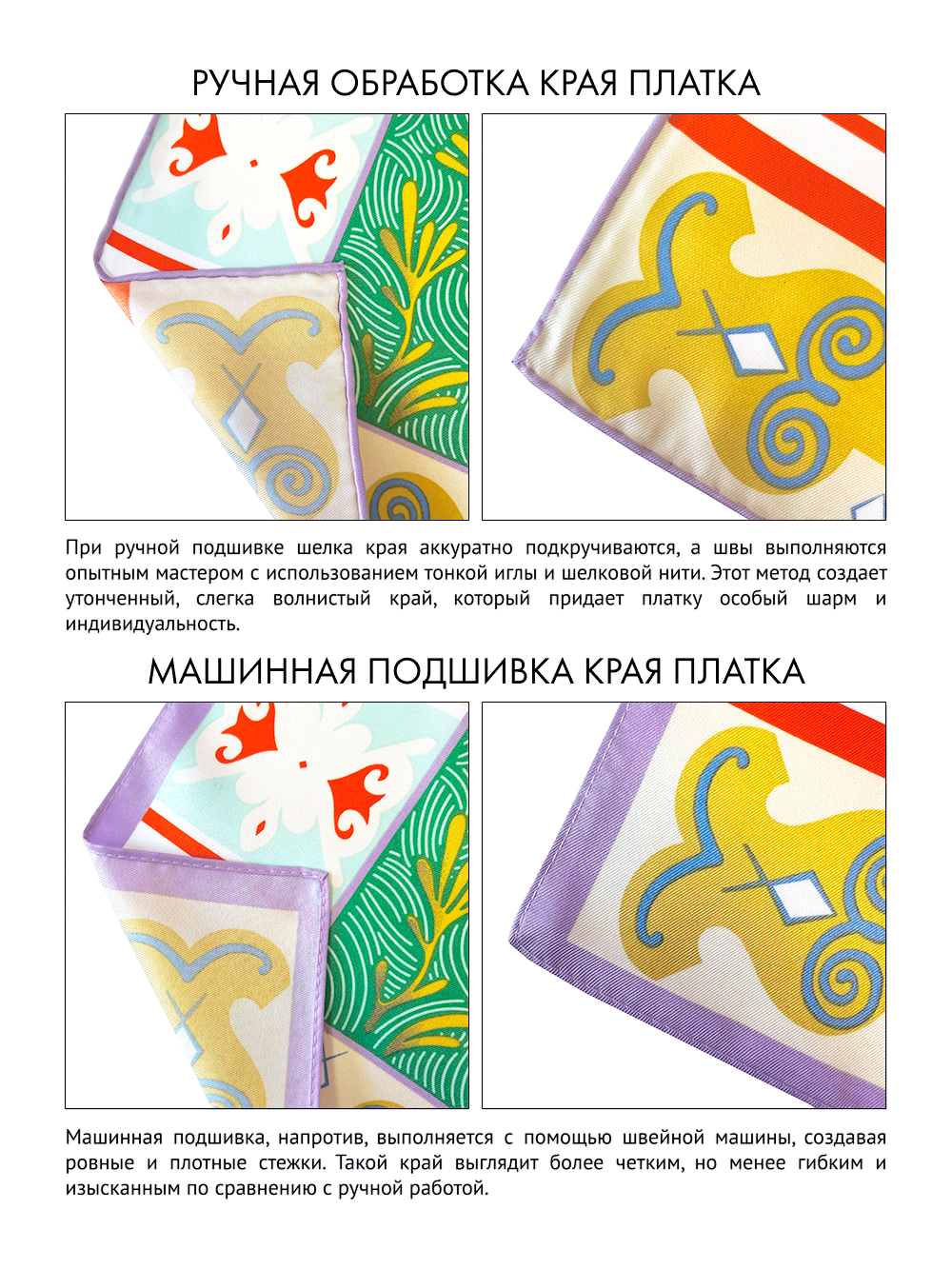 Платок «Женский лик Алтая. Весна»