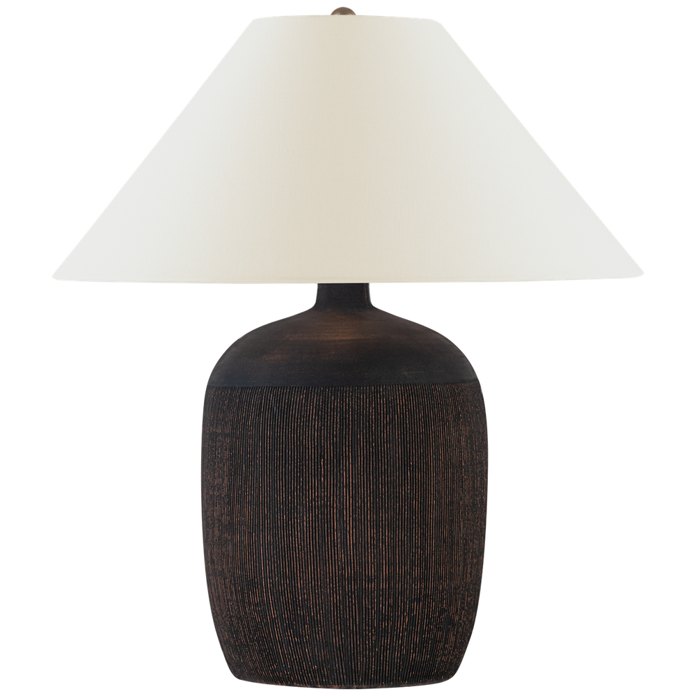 Настольная лампа Visual Comfort Portis 32" Combed Round Table Lamp (Open Box)