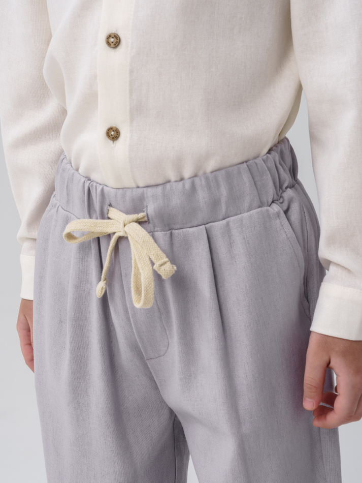 Льняные брюки
