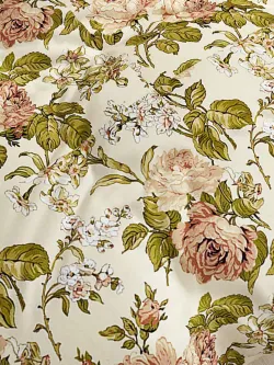 Ткань для рукоделия "Прохоровская роза" Сказка перкаль, длина 3 м., ширина 2,2 м.