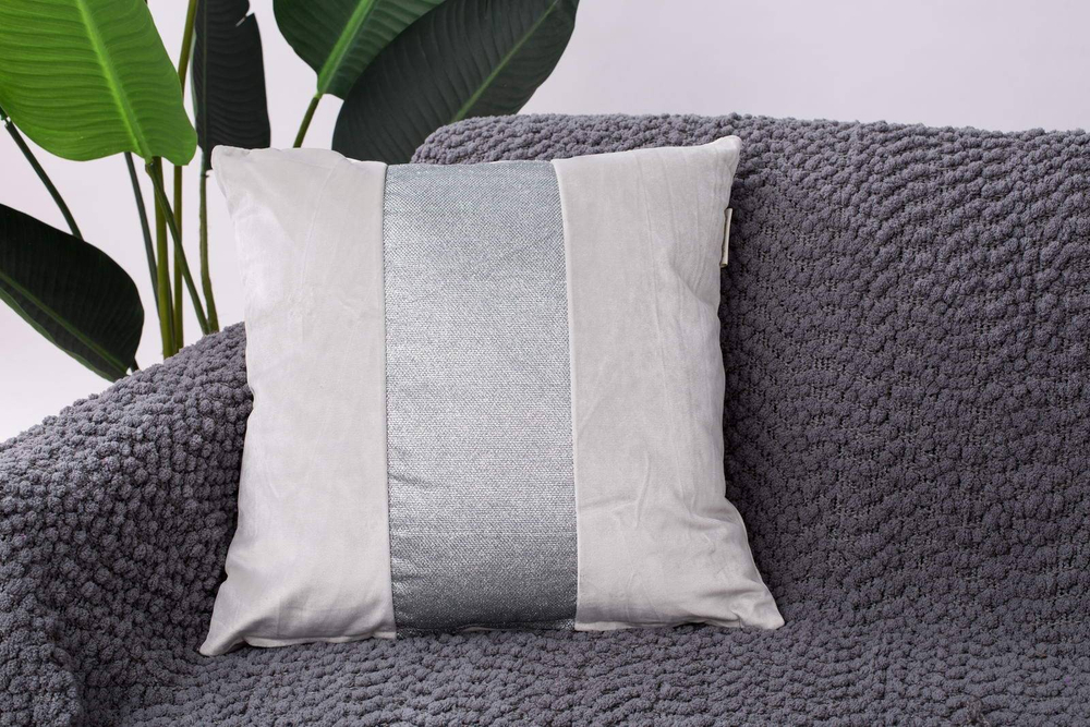 Наволочка 45х45 Sofi De MarkO Амели светло-серая