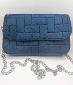 Сумка женская ручной работы "Синий шарм"