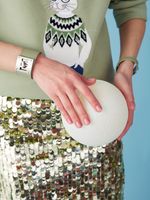 СВИТШОТ ЗАЙКА В СВИТЕРЕ PISTACHIO