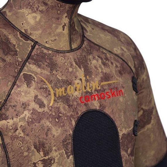 Гидрокостюм Marlin Camoskin 7 мм Оливковый