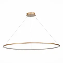 ST603.243.57 Светильник подвесной ST-Luce Золотистый/Белый LED 1*57W 4000K Подвесные светильники