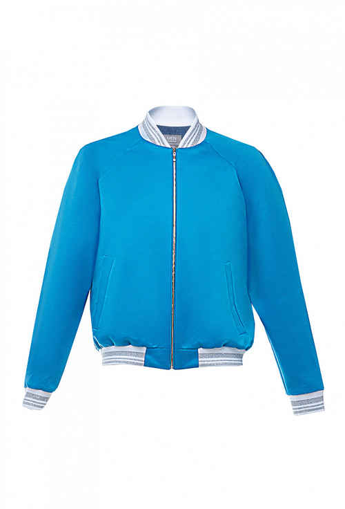 Бомбер мужской голубой 05-05-23 SS men