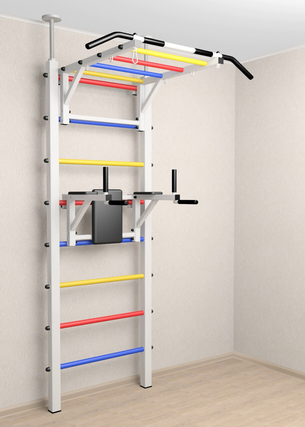 Шведская стенка Sv Sport враспор (Турник рукоход/Брусья)