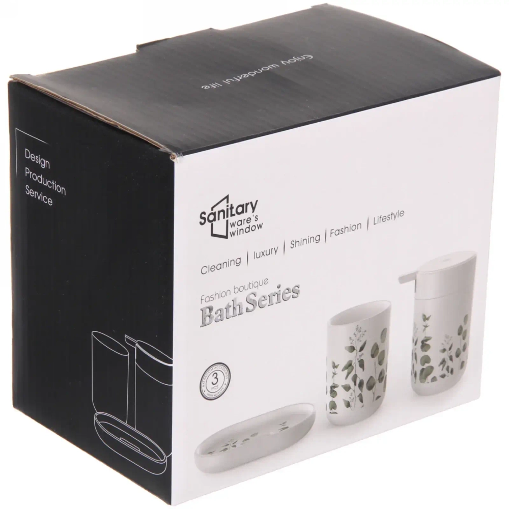 Набор для ванной из 3-х предметов «Феерия»