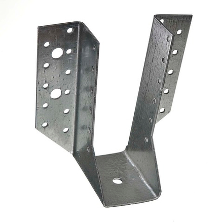 Опора бруса оцинкованная раскрытая 140*76*50*2