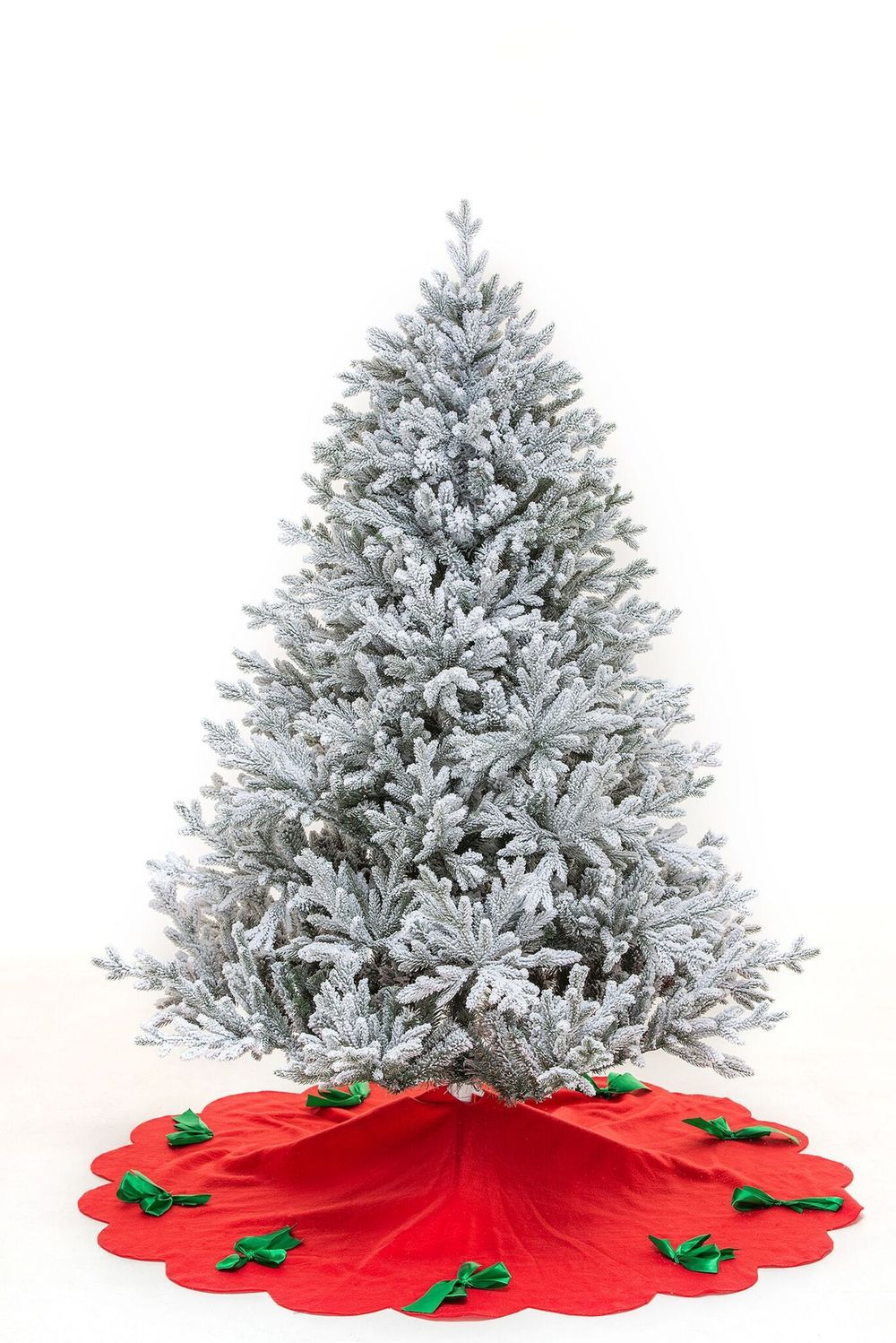 Заснеженная елка «Имперская» (Литая+пвх) 210 см / 2.1 м