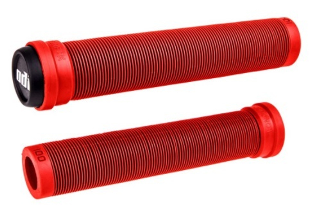 Грипсы SOFT 160мм, красные с пластик грипстопами, БЕЗ ФЛАНЦЕВ.SLX Longneck F01SXBR