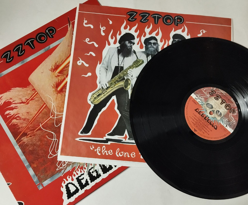 Винтажная виниловая пластинка LP ZZ Top Deguello (Germany 1979)