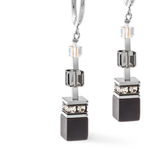 Серьги Coeur de Lion Black-Silver 3039/21-1317