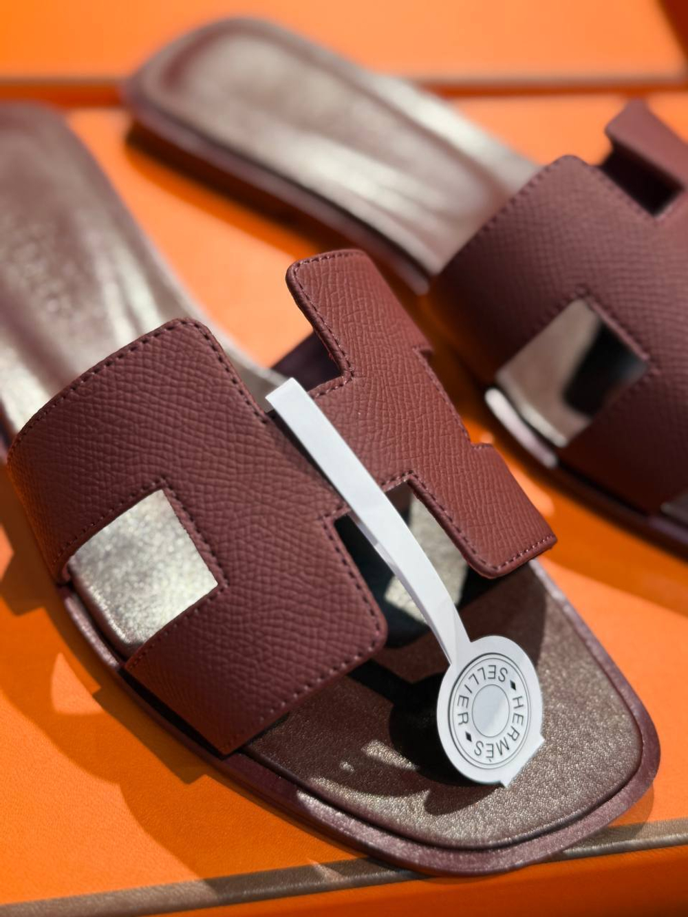 Шлепанцы Hermes