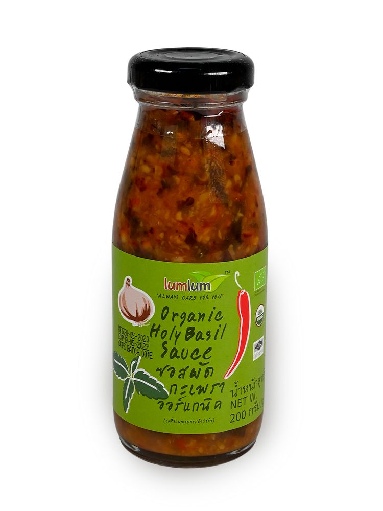 Соус Lum Lum Organic из тайского базилика, 200 г, 3 шт