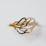 Кольцо с алмазной гранью