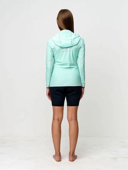 Футболка рашгард лонгслив Sargan Агидель Худи UPF 50+ светло-зеленый