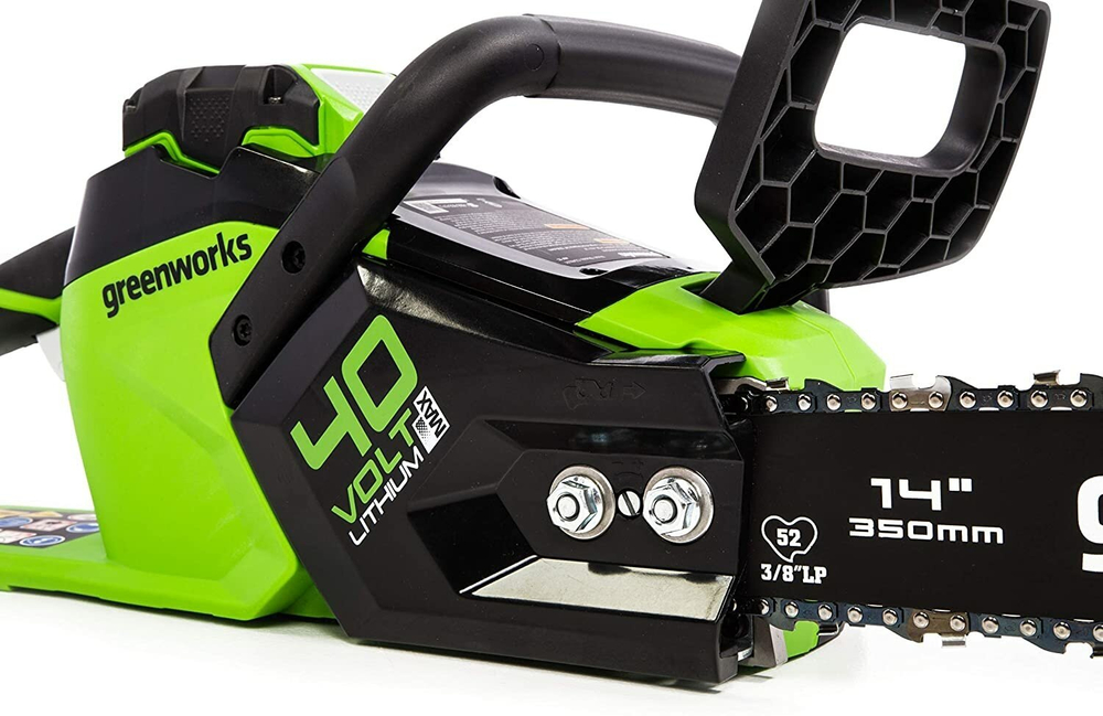 Цепная пила аккумуляторная GreenWorks GD40CS15, 40V, 35 см, бесщеточная, 1,5 КВТ, без АКБ и ЗУ (2005707)