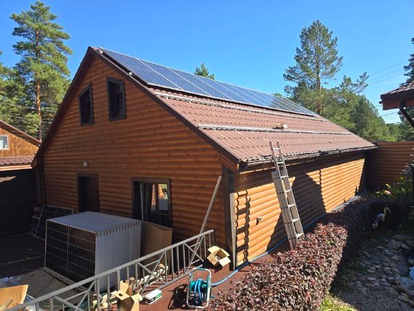 Успешный проект в Иркутске (мкр. Новолисиха): гибридная и сетевая солнечная электростанция