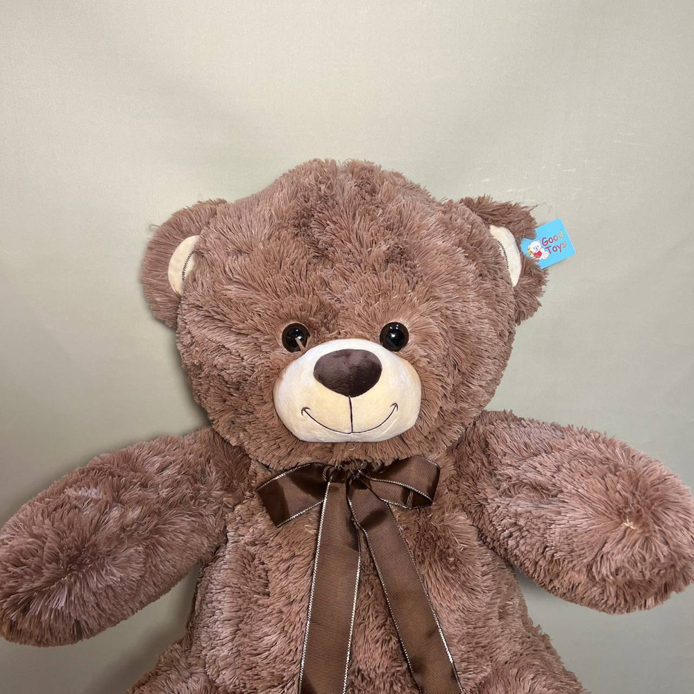 Медведь бурый большой с бантиком