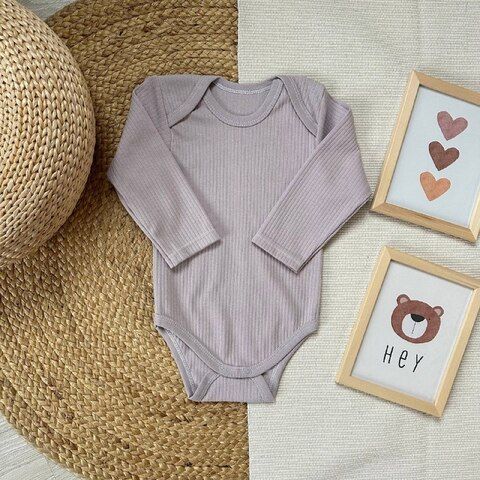 Боди с длинными рукавами