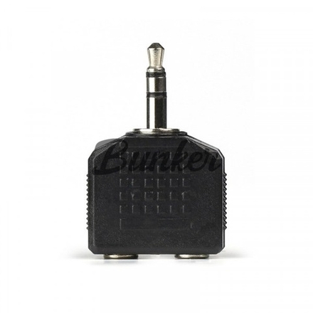 Переходник Smartbuy (A202) д/наушников 2хJack 3.5 мм (гнездо) - Jack 3.5 мм (штекер)