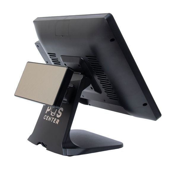Сенсорный моноблок POScenter POS100.17 (17&quot;, PCAP, J1900, RAM 4Gb, SSD 128Gb, MSR) без ОС