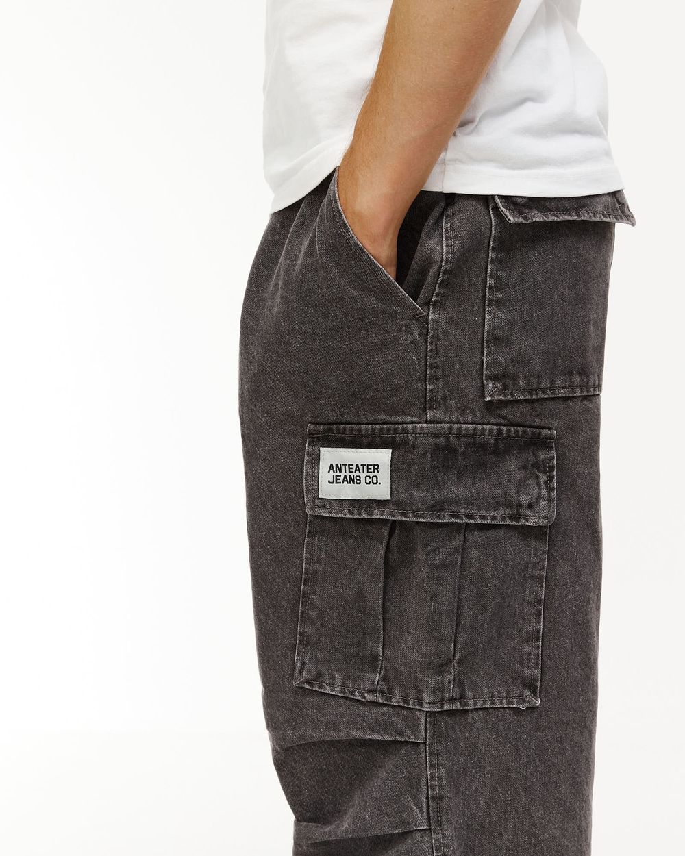 Джинсы Anteater WideCargo Denim серые