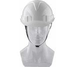 КАСКА ЗАЩИТНАЯ СИБРТЕХ С ХРАПОВЫМ МЕХАНИЗМОМ,ЕВРОПЛАСТ (К-03), БЕЛАЯ  89109