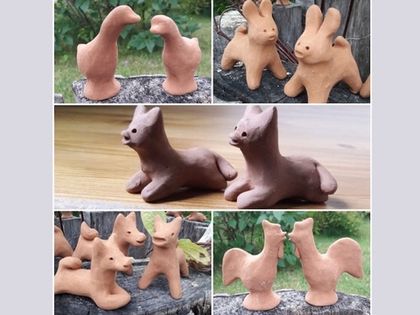 Роспись Каргопольской традиционной игрушки