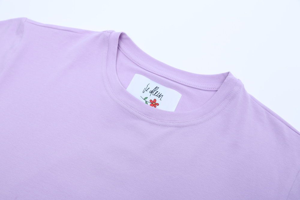 Футболка Je Fleur Фиолетовая