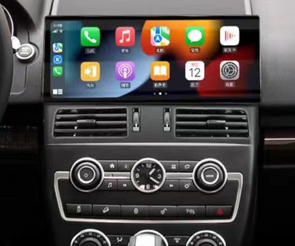 Магнитола для Land Rover Freelander 2 2007-2014 (любые комплектации) - Carmedia NH-1220 монитор 12.3", Android 10, 8Гб+128Гб, CarPlay, SIM-слот