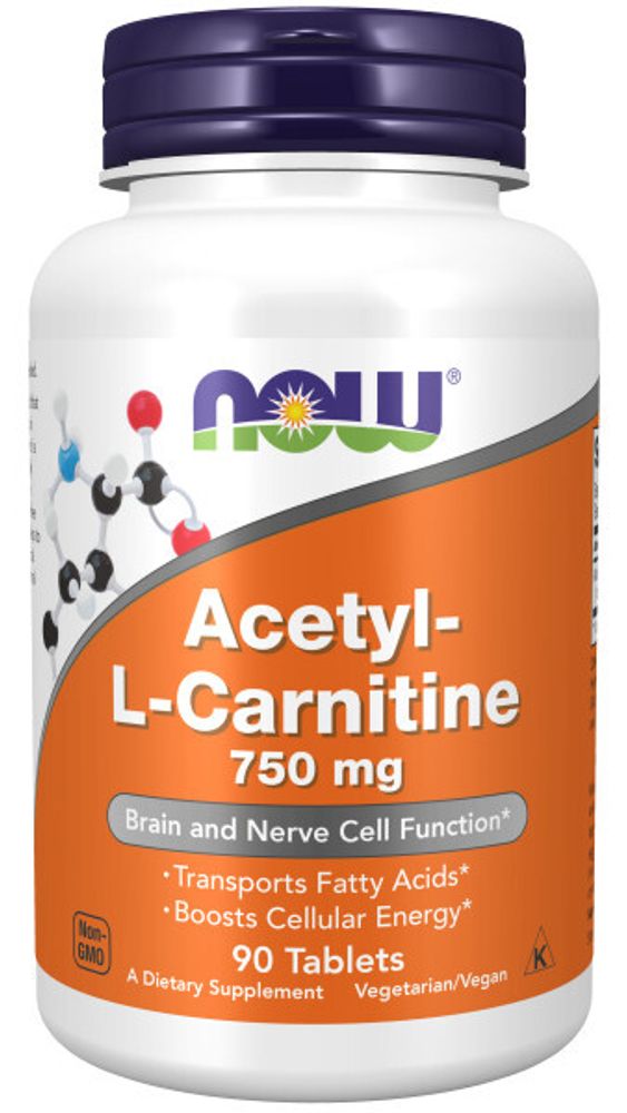 Acetyl L-Carn 750 mg 90 tabs