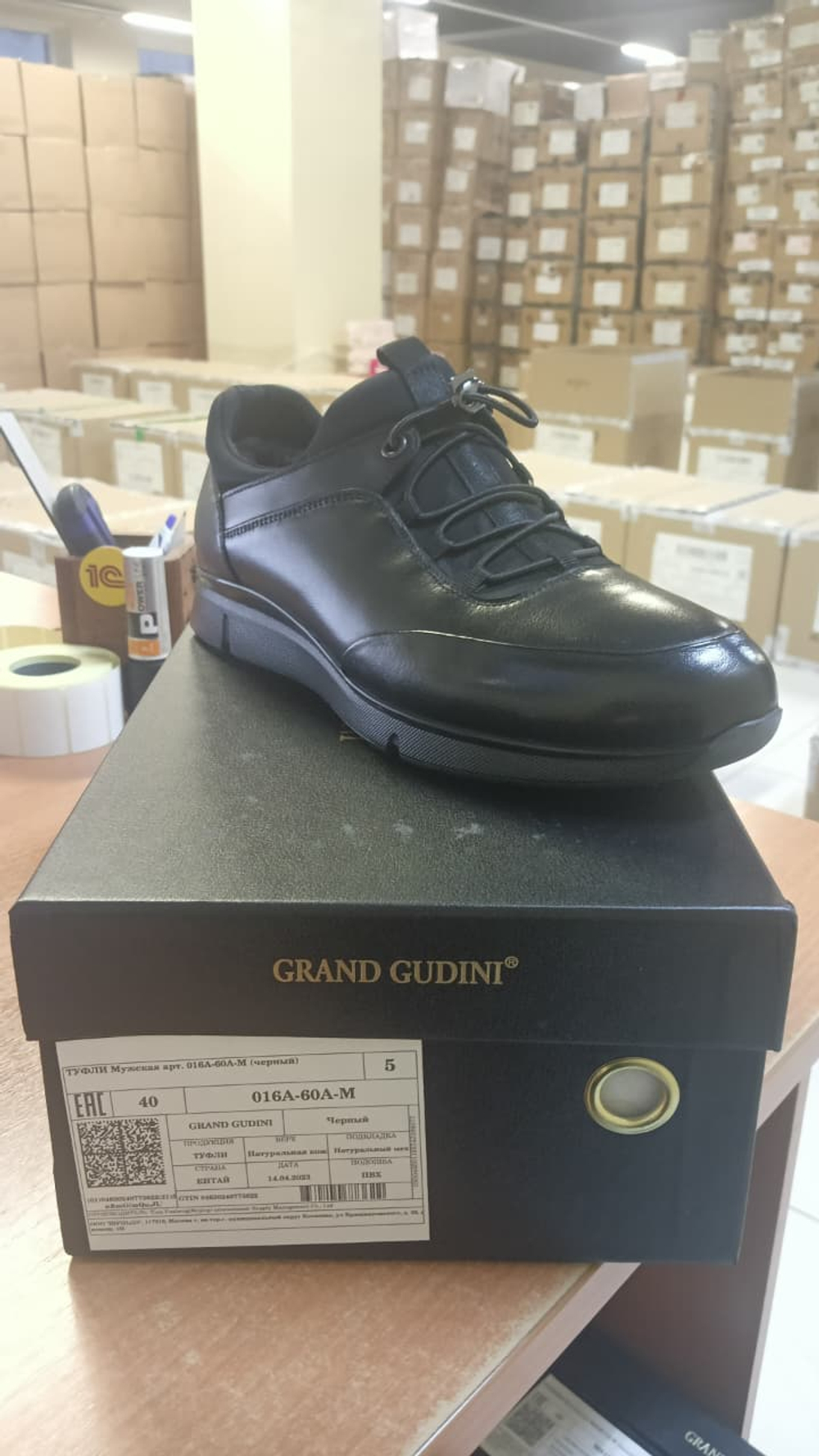 Ботинки мужские зимние GRAND GUDINI 016A-60A-M