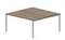 Составной стол Strike на 2 рабочих места 1580х1566х750мм