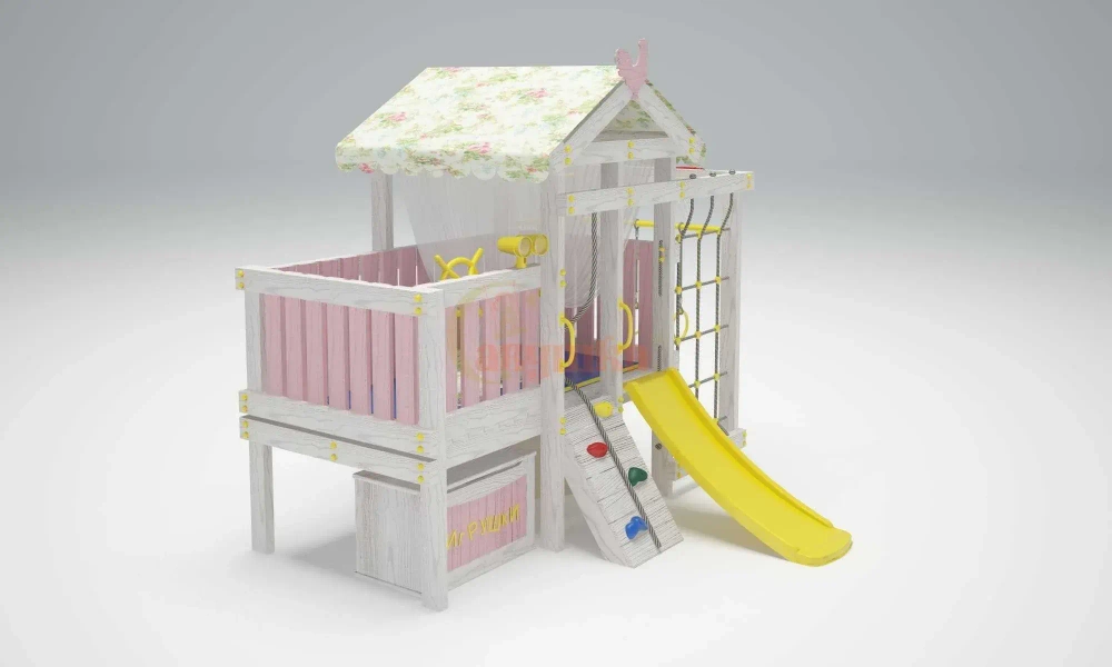 Игровой комплекс из дерева"Baby - 3"