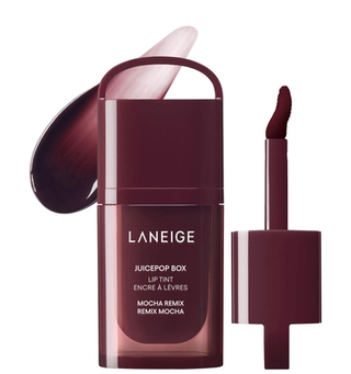 Laneige JuicePop Box Lip Oil Stain 12HR Hydrating Tint - Mocha Remix