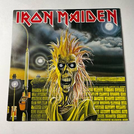Винтажная виниловая пластинка LP Iron Maiden (Japan 1980) (No Obi)