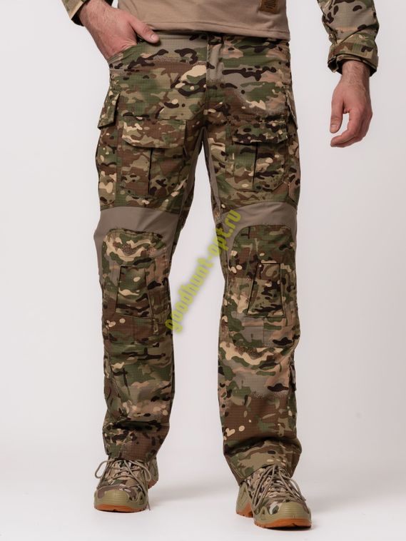 Тактический костюм G3 с наколенниками и налокотники Мультикам