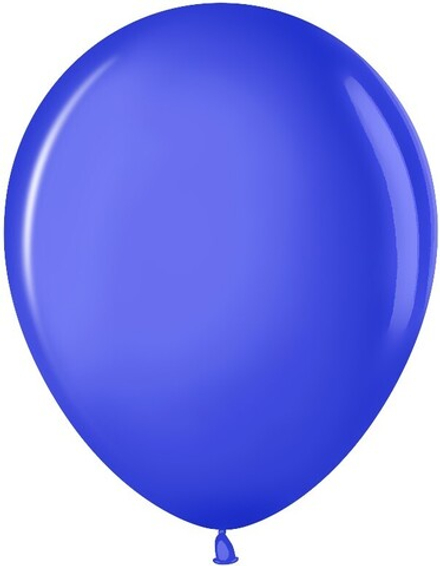 Шар Латекс (12\30 см) Синий, пастель, 1 шт