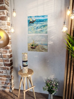 Картины-наклейки на стену для декора интерьерные №61