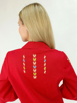 Блузка с чувашской вышивкой