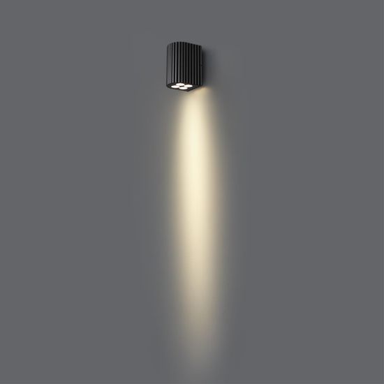 7127/8WL NATURE ODL25 681 светильник черный/металл IP54 LED 8W 10° 220-240V GLENN