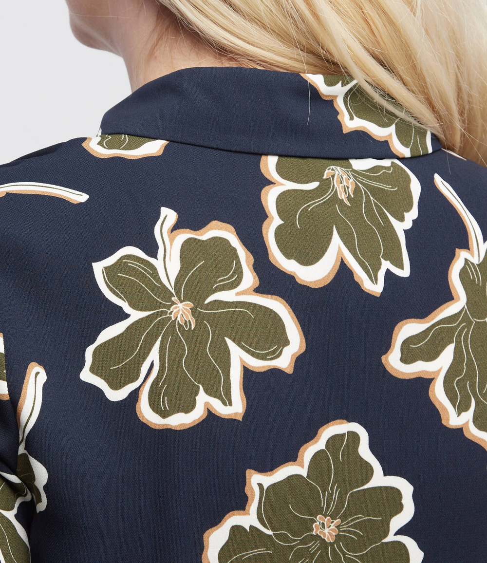 рубашка felce plus size Persona by Marina Rinaldi - темно-синий(1191242)