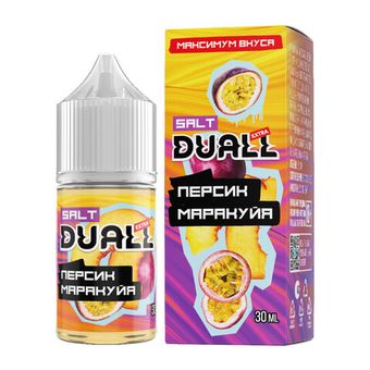 Жидкость DUALL EXTRA Salt 2% Light 30 ml - Персик Маракуйя