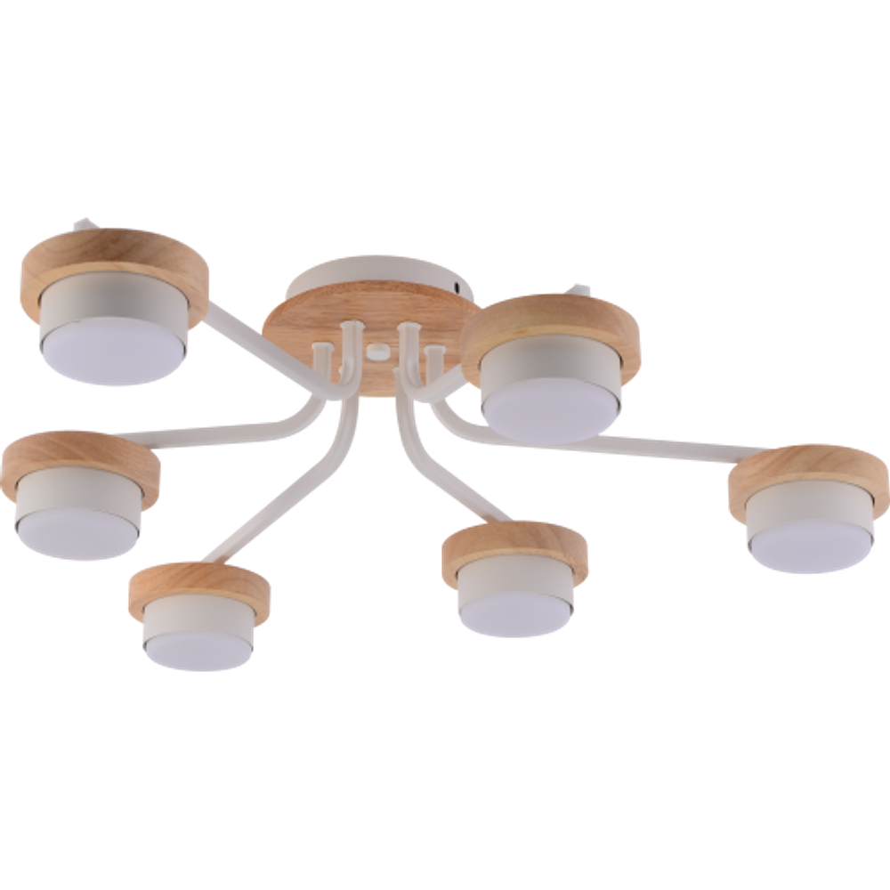 Люстра Rivoli   3186-306 6хGX53 15 Вт модерн