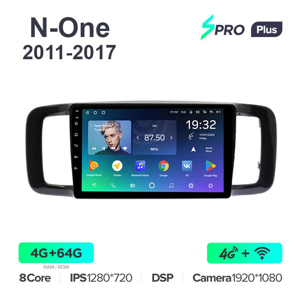 Teyes SPRO Plus 9"для Honda N-ONE 2011-2017