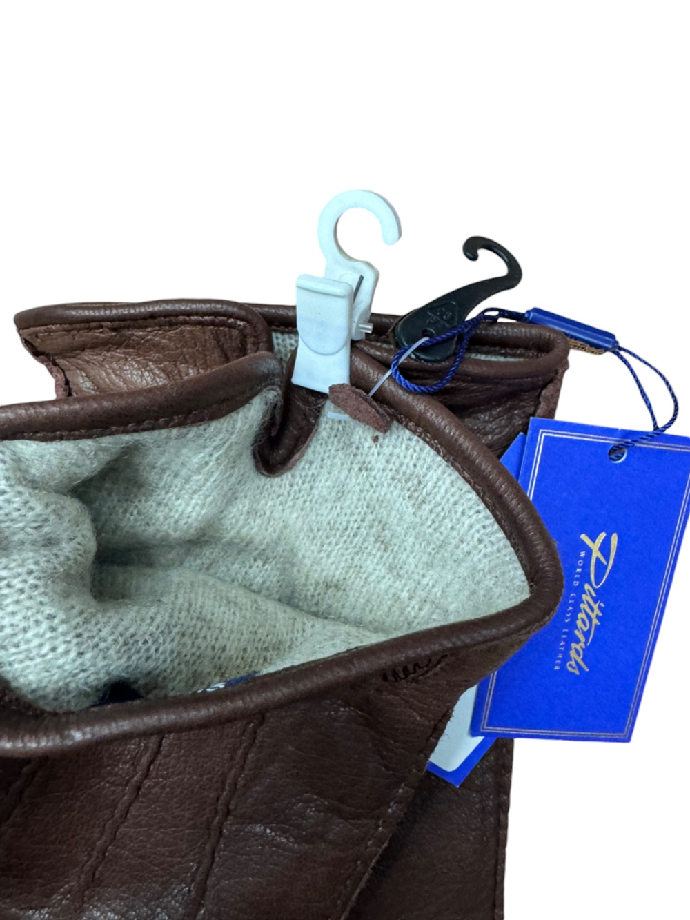 Перчатки. Мужские. Материал верха: Кожа оленя. Подклад: Трикотаж-шерсть. 5 шт в упаковке.